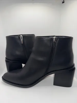 Vince Camuto Kelmi Ankle Boots Black Leather Women’s 8 thumbnail 4