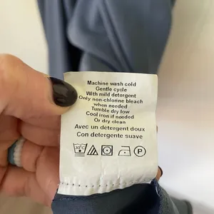 Motherhood Maternity Blue Sleeveless Faux Wrap Dress ~ Ruffle Detail ~ Size S thumbnail 11