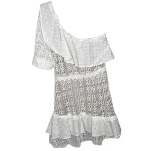 New Boho Romantic For Love & Lemons Lovebird Mini Dress Size S thumbnail 5