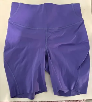 Lululemon Biker Shorts Purple thumbnail 3