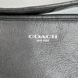 Coach Medium Shoulder Bag Legacy Penny Hobo 19889 Silver Hardware Black Leather thumbnail 4