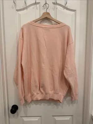 Breckenridge Colorado peach embroidered sweatshirt thumbnail 7