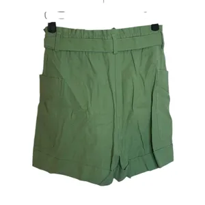Steve Madden Olive Green Cargo Paperbag Shorts thumbnail 2