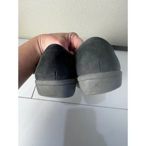 Vionic Abigail Black Suede Sneakers 9.5 Weather Resistant Orthotic‎ Comfort thumbnail 4