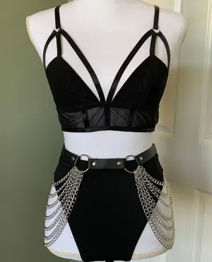 Boutique CASCADE - Layered Chain Belt thumbnail 1
