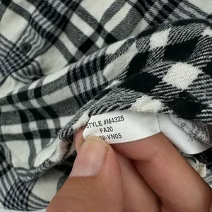 Madewell‎ Flannel Oversized Ex-Boyfriend Shirt Romana Plaid Small Button Down thumbnail 10