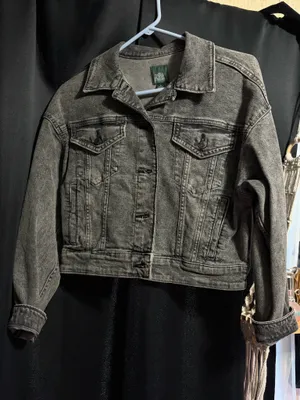 Wild Fable Jean Jacket Black Denim thumbnail 1