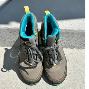 Ahnu Sugarpine Waterproof Hiking Boots Grey Teal Womens 7 Outdoor Gorpcore thumbnail 3