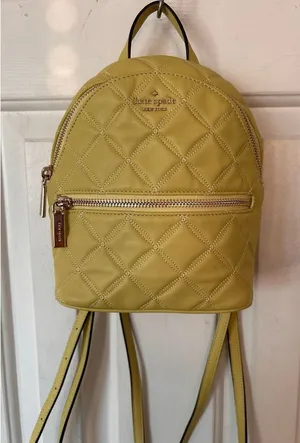 Kate Spade New York Natalia convertible backpack handbag mini Frosty Lime thumbnail 1