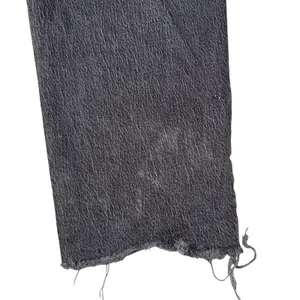 Madewell The Perfect Vintage Straight Jean Charcoal Wash Raw Hem Size 33‎ thumbnail 9