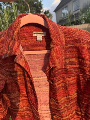 Christopher & Banks Canvas Jacket size medium  thumbnail 3