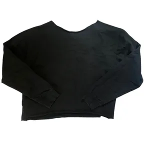 OBEY Floral Graphic Oversized Cropped Black‎ Cartoon Sweater Womens Large Skate thumbnail 5