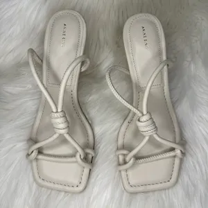 Anine Bing Vanina Spool Strappy Bridal Slip On Heels Size 37 thumbnail 5
