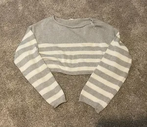 Garage Knit Cropped Sweater thumbnail 1