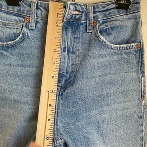 Zara Light Wash High Rise Skinny Distressed Jeans‎ relaxed size 2 thumbnail 8
