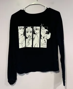 Disney Frozen 2 character‎ long sleeve thumbnail 1