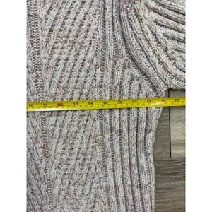 Bohme Ivory Cream Turtleneck Sweater Dress Chunky Knit NWT Women's Small thumbnail 6