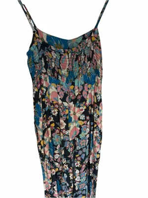 Natural Life - Bailey Wide Leg Jumpsuit Pink Petunia Floral Sz XS thumbnail 6