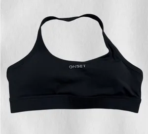 Onset Halter Sports Bra Black Size M thumbnail 1