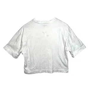 Abercrombie & Fitch AF Essentials White Short Sleeve Crewneck T-Shirt Womens M thumbnail 2