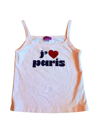 Edikted Love Paris Tank Top Pink Stretchy Casual Shirt Blouse Size Small Women's thumbnail 2