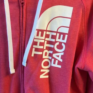 The North Face Pink and White Full Zip Hoodie Size Large thumbnail 2