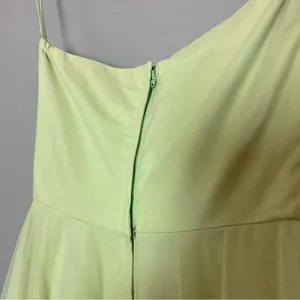Vintage 50s Formal Dress Prom Strapless Pale Green Elegant‎ Hollywood Glamorous thumbnail 9