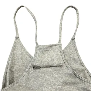 FP Movement Free People Hot Shot Jumpsuit Gorpcore Heather Grey XS OB1239677 thumbnail 4