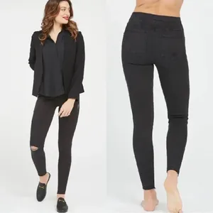 NEW Spanx Vintage Distressed Ankle Skinny Jeans thumbnail 2