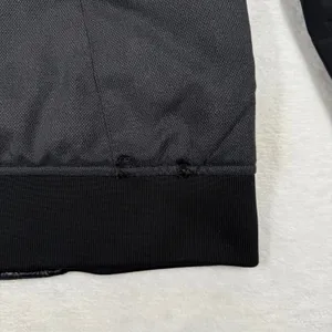 Lululemon Mixed Media Bomber Jacket Black Gray Full Zip Athleisure Womens est 6‎ thumbnail 11