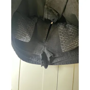Free People We The Free Denim Micro Mini Skort in Black Wash Sz 27 New With Tags thumbnail 5