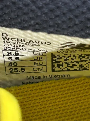 New Balance Fresh Foam X Lav V2 in the "Egg Yolk/True Red" colorway thumbnail 6