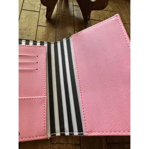 Marc Tetro Pink Yorkie Passport Cover‎ and Luggage Tag Set Travel Accessories thumbnail 4