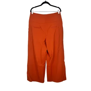 Halara Pleated High Rise Wide Leg Sailor Trouser Gold Buttons Size Large NWT thumbnail 10