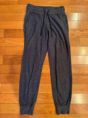 Lululemon Heathered Black Ready to Rulu Joggers Sweatpants Size 6 thumbnail 2