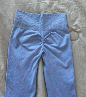 Adapt Light Blue Animal Print Leggings thumbnail 5