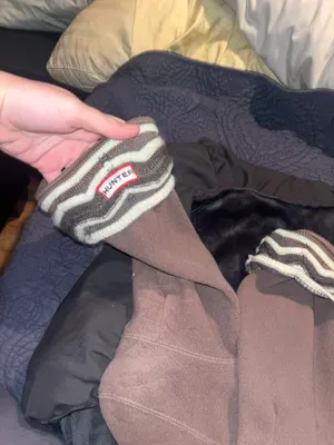 Hunter Boots Tall Brown Boot Socks + 🆓🎁 thumbnail 2