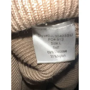 JLUXLABEL Tan‎ Ribbed Knit Midi Dress | Sweetheart Neck Cap Sleeve Size L thumbnail 6