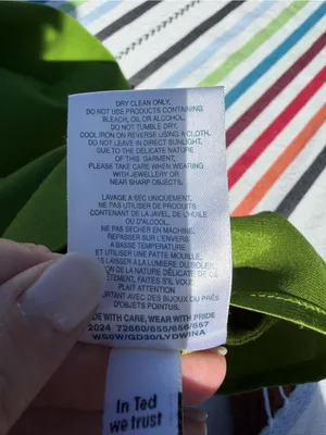Ted Baker Green Bag with Pink Label thumbnail 11