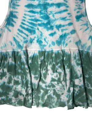 Free People We the Free Tie Dye Sleeveless Cotton Top Womans M thumbnail 8