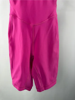 lululemon Align Bodysuit Romper 8" in Pink‎ Flare Size 2 thumbnail 6