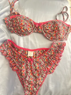 Strawberry Milk Mob Swim Top & Bottom Small thumbnail 3