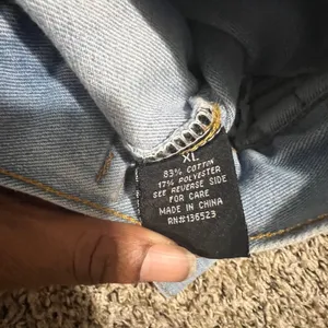 Brooklyn Cloth Savage Graphic Denim Jacket Light Wash Blue XL Streetwear Trucker thumbnail 4