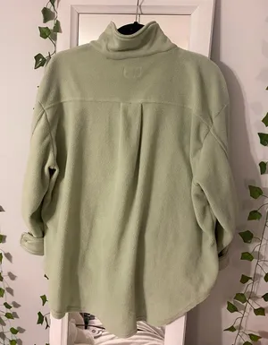 Button Up Fleece Sweater Jacket thumbnail 2