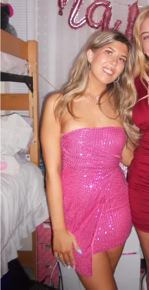 That’s So Fetch Pink Mini Dress thumbnail 2