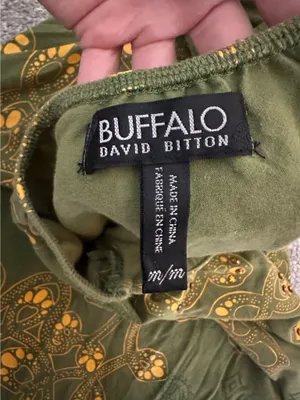Buffalo David Bitton beaded halter tank top thumbnail 3