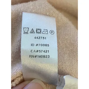 Ann Taylor Loft women's pale pink open back 3/4 sleeve tshirt Sz L‎ thumbnail 4