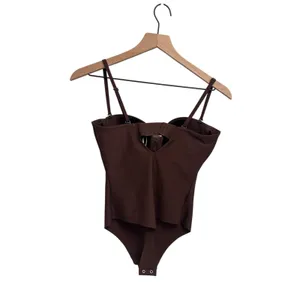 Skims Body Molded Underwire Bodysuit Medium Cocoa New with tags thumbnail 2