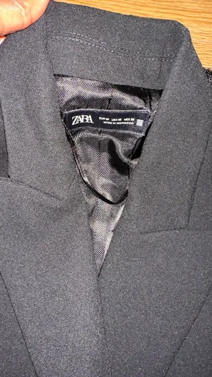 ZARA Black Sleeveless Oversized Vest Jumpsuit thumbnail 10