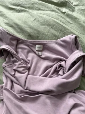 Aritzia Wilfred Wrap Midi Dress thumbnail 3